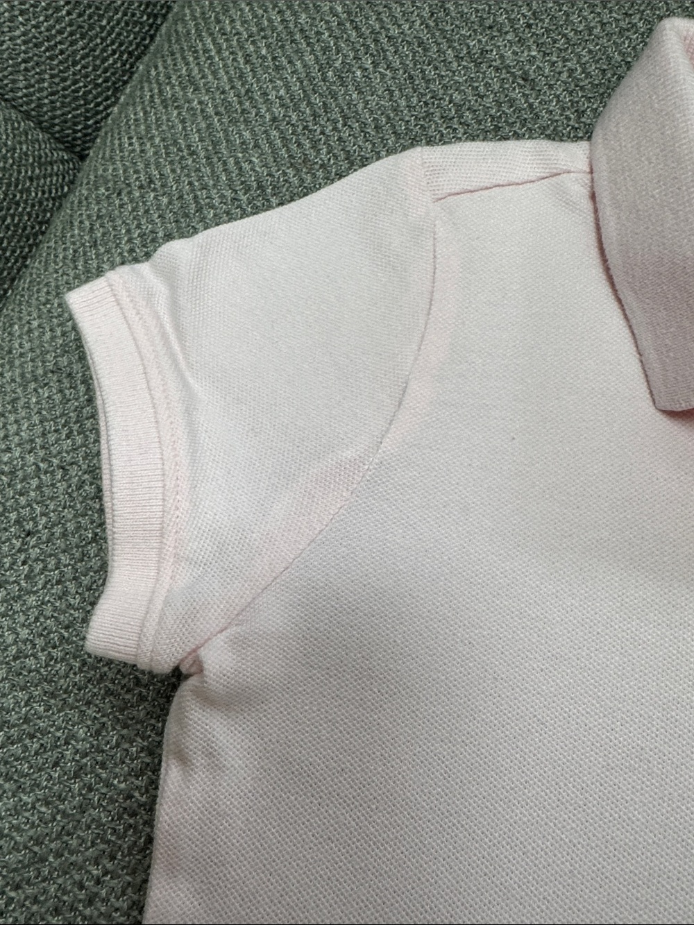 BOSS Girls Pale Pink Polo Dress - Picture 8 of 11